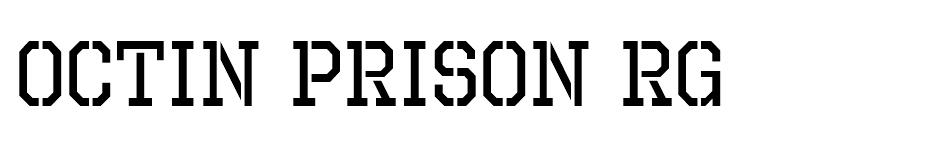 Octin Prison Free font